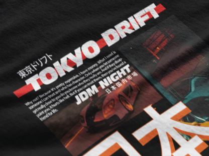 Oversized Hoodie | RX7 - Tokyo Drift | Backprint